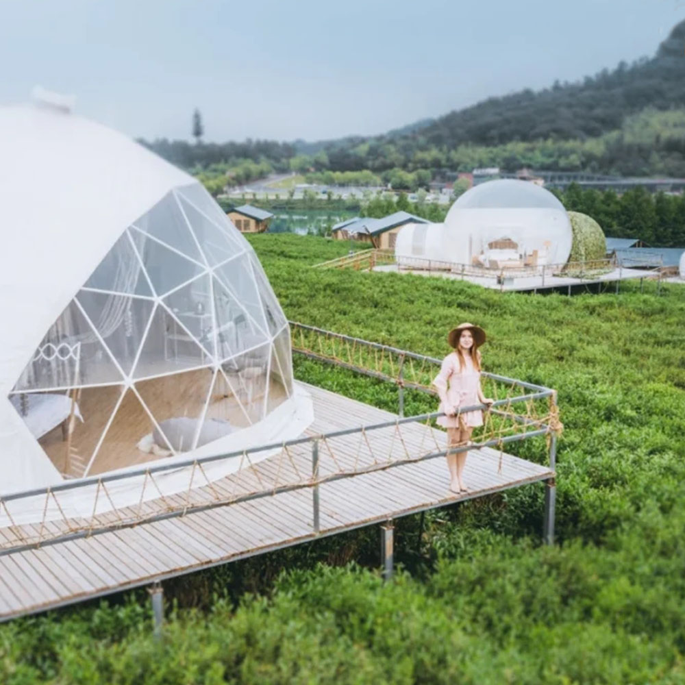 2 Person Geo Dome Tents For Glamping -KAMBO Eco Structures