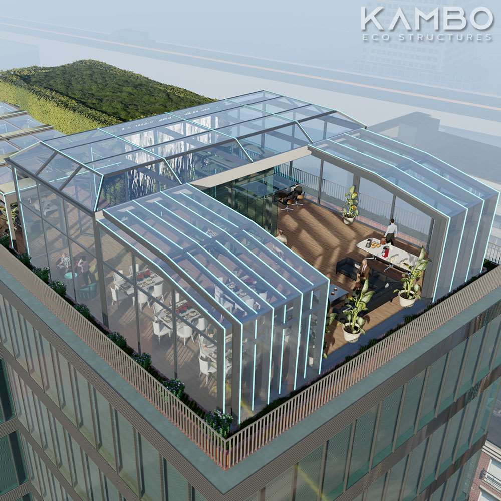 Shanghai Commercial Roof Enclosures - KAMBO Eco Structures